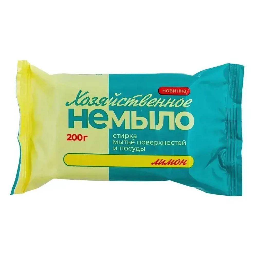 Универсальное моющ. ср-во Хозяйственное НЕМЫЛО Золушка, 200 г, Лимон