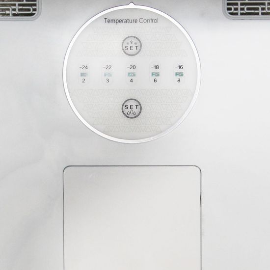 Холодильник Ginzzu NFK-590 стальной