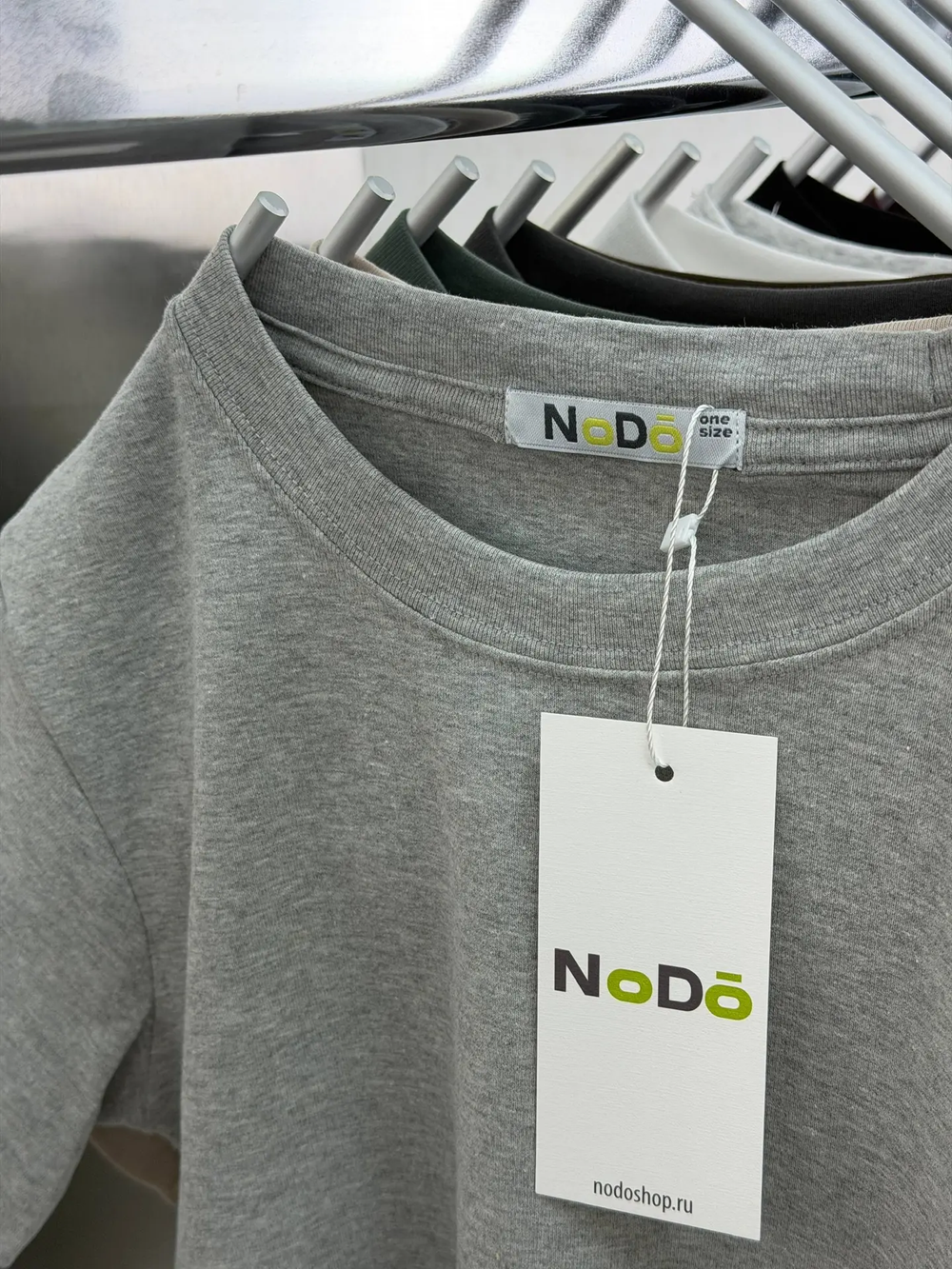 Футболка женская арт. 821 цвет "тёмный меланж"