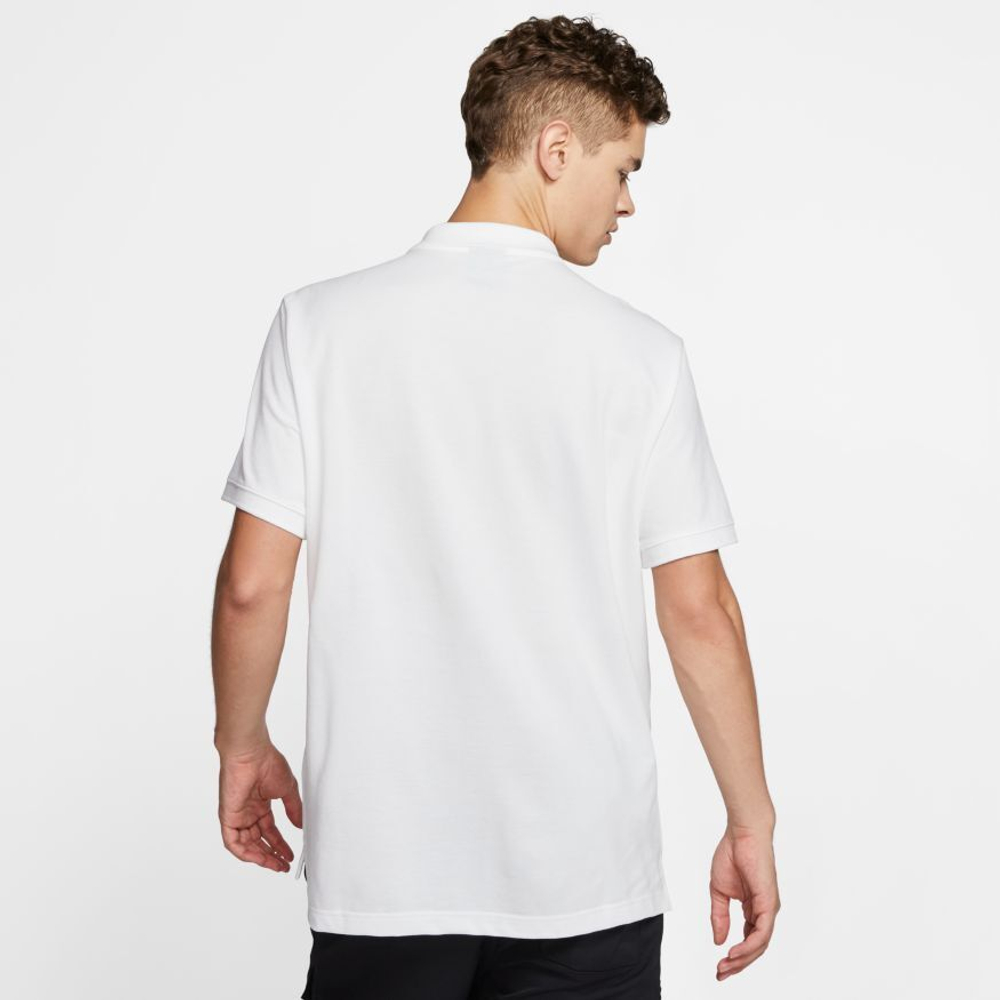 Мужское теннисное поло Nike Sportswear Polo - white/black