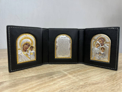 Складень карманный Казанская Молитва Семейство 90х255мм