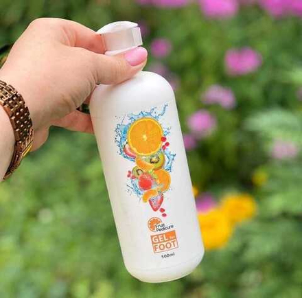 Гель-маска для размягчения огрубевших стоп и натоптышей 500ml Fruit Pedicure