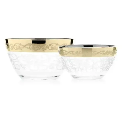 Набор 4 салатников Вдохновение (1 большой салатник + 3 малых салатника)