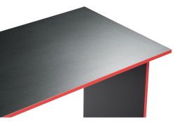 Письменный стол Эрмтрауд 110х60х75 черный / красный