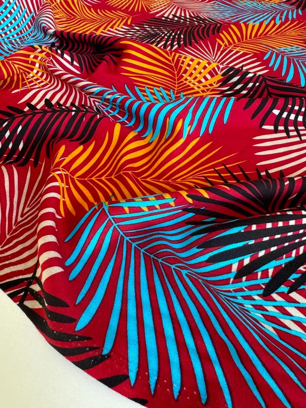 Ткань для рукоделия штапель для шитья 3 м плательная вискоза