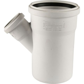 Тройник для внутренней канализации Рехау 110 х 50 х 45°