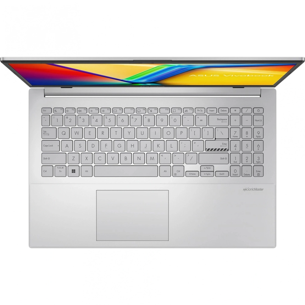 Ноутбук Asus Vivobook Go 15 E1504FA-BQ4328 Ryzen 5 40 16Gb SSD512Gb AMD Radeon 610M 15.6" IPS FHD (1920x1080) без ОС silver WiFi BT Cam (90NB0ZR1-M077D0)