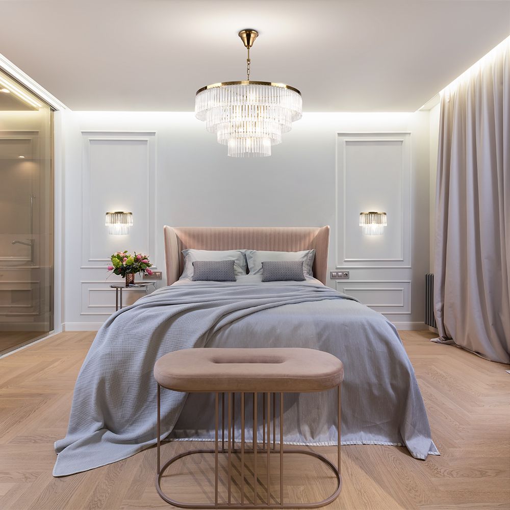 Хрустальная люстра Maytoni Colonne MOD093PL-13BS