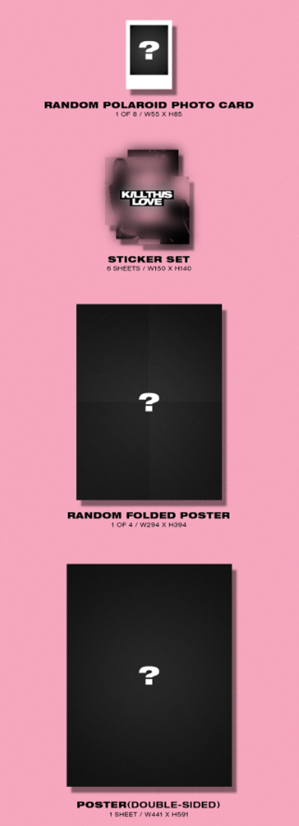 Альбом BLACKPINK - 2nd Mini Album [KILL THIS LOVE]