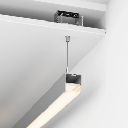 Профиль с экраном SL-LINE-5050-2500 ANOD+OPAL (Arlight, Алюминий) 020467