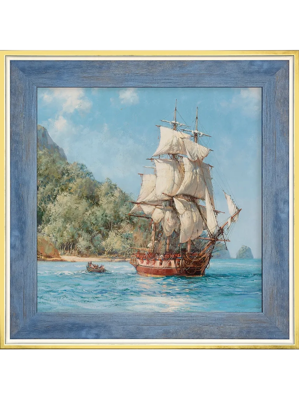 Картина на стену интерьерная на холсте 30*30 см