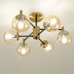 Citilux Шарлиз CL143163 Люстра на штанге Бронза