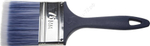 ЗУБР Аква КП-13 75 мм, 3'' искусственная щетина, пластмассовая ручка, Плоская кисть, МАСТЕР (4-01013-075)