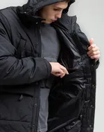 Куртка We Don’t Care Long Puffer Jacket Black