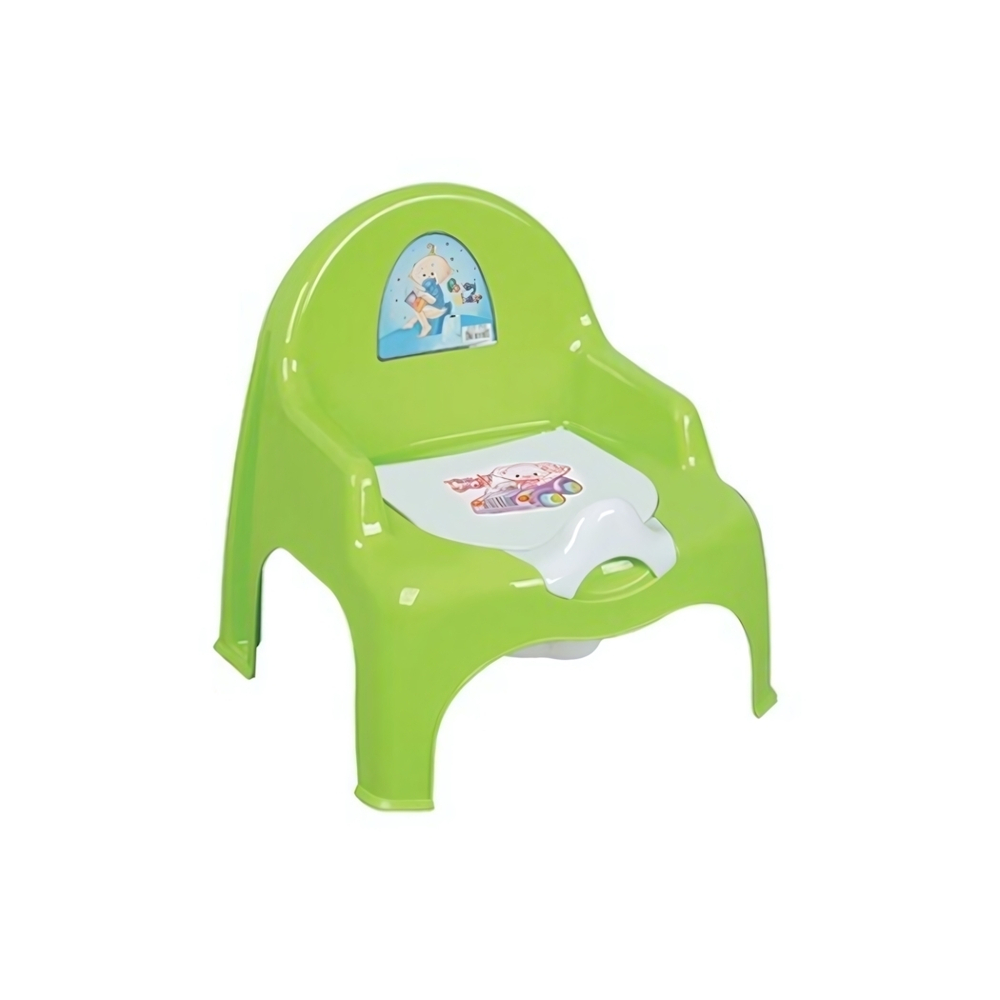 Детский кресло-горшок "НИШ" салатовый