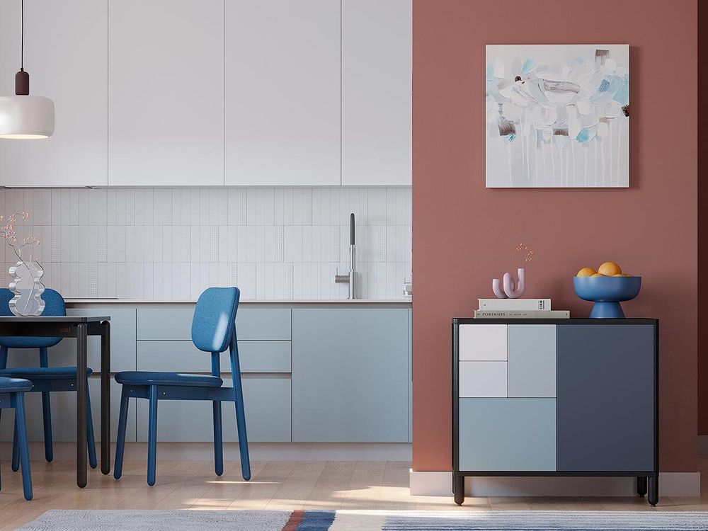 Блюдо на ножке Vivlend, Ø25,5 см, сумерки