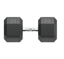 Гантель гексагональная UNIX Fit обрезиненная 47,5 кг / шт.