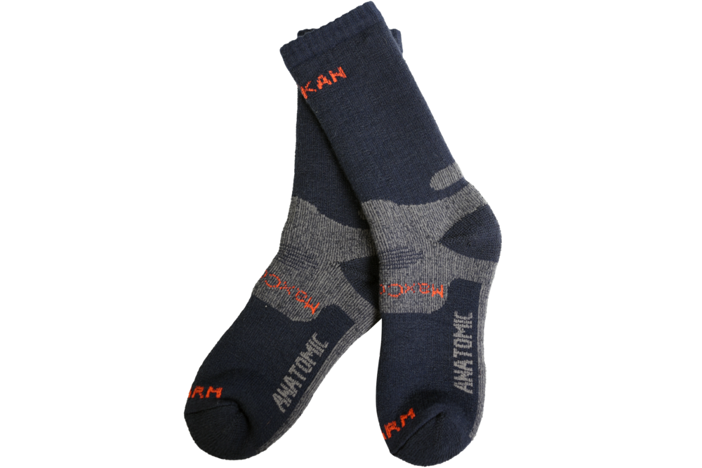 Носки Alaskan Anatomic   M cиний /cерый