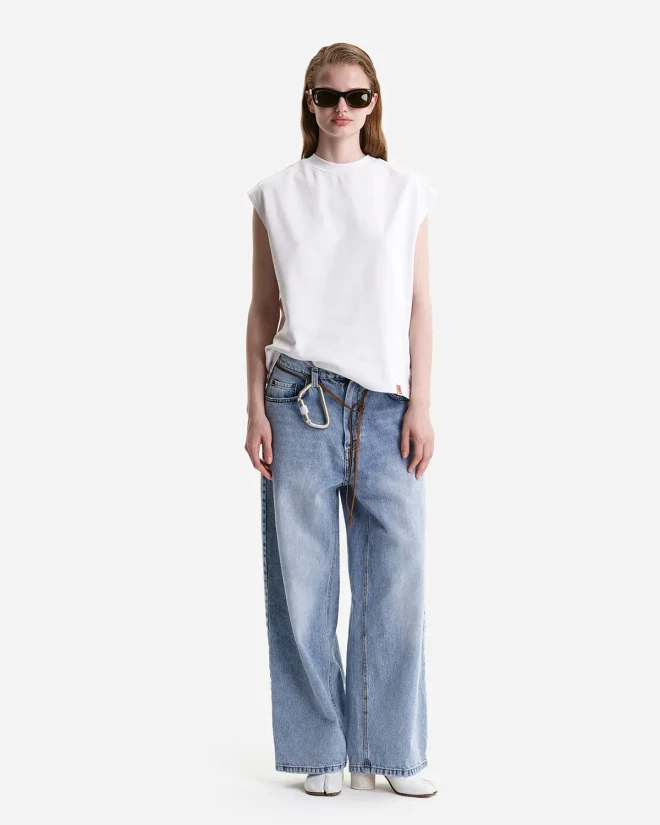 Джинсы-трубы