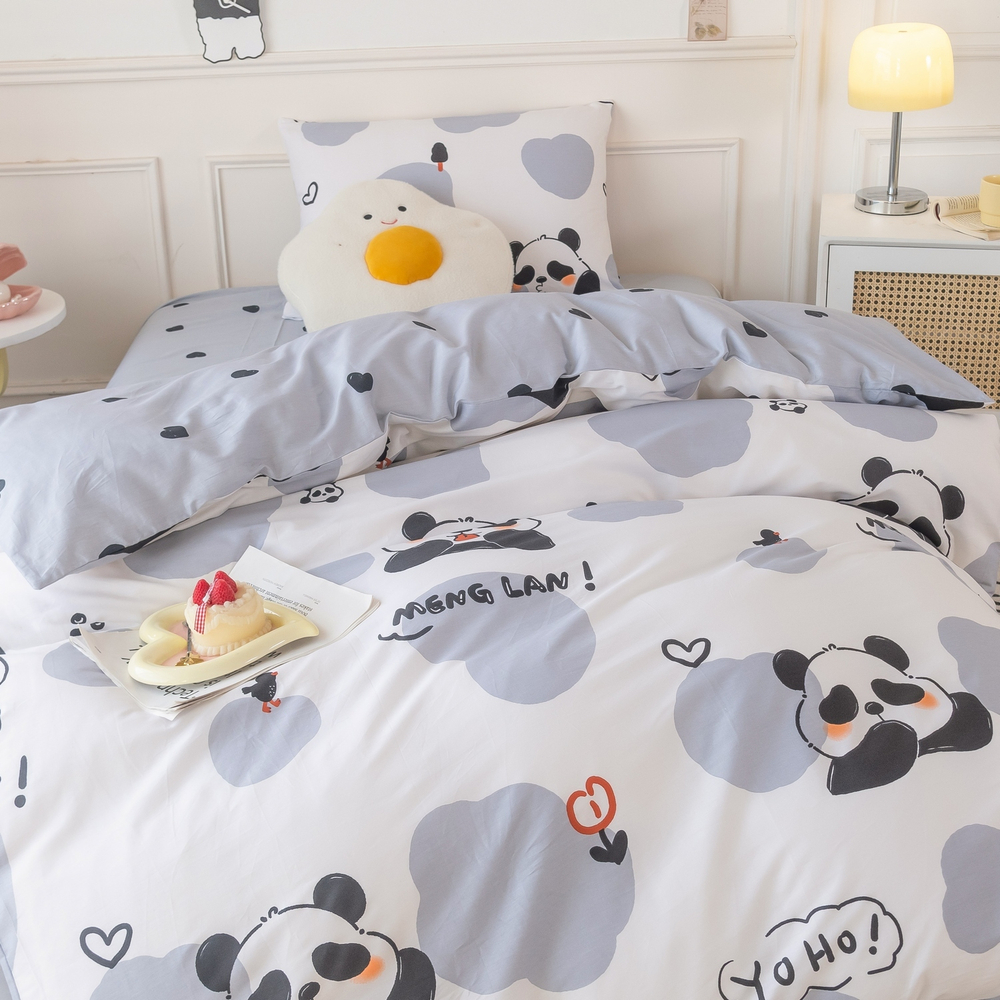 Комплект постельного белья на резинке Сатин Люкс KIDS 100% хлопок CDKR061