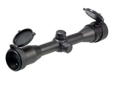 Прицел LEAPERS True Hunter Classic 4x32, 25.4мм, б/подсв.  (сетка MilDot с кольцами ласт.хв.) SCP-U432FD