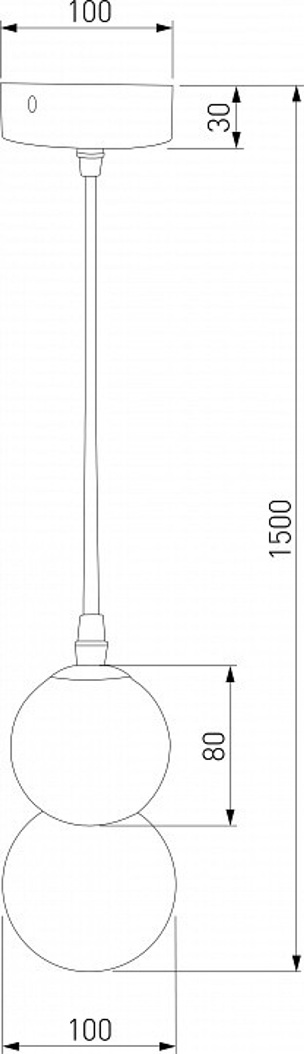 Подвесная люстра Eurosvet 50250/1 LED серый
