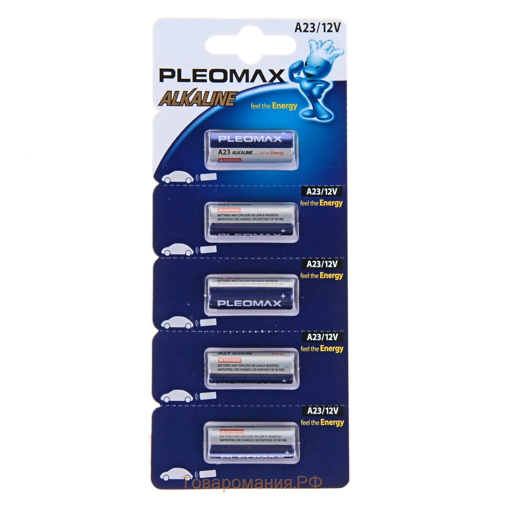 Samsung Pleomax Alkaline A23 BL-5 12V уп.125
