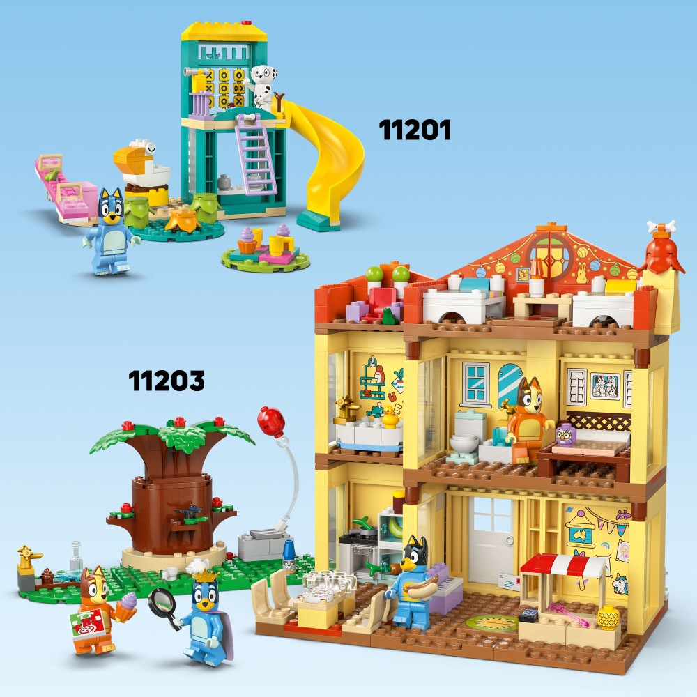 LEGO Bluey - Blue и семейная поездка на машине 11202