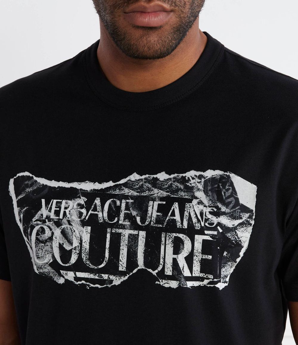 Футболка Versace Jeans Couture - черный(76GAHE03CJ00E)