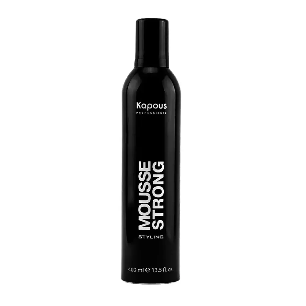 Мусс для укладки волос сильной фиксации MOUSSE STRONG 400 мл KAPOUS STYLING Италия