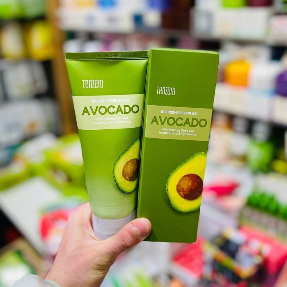 Пилинг-гель для лица с экстрактом авокадо Tenzero Refresh Peeling Gel Avocado (180мл)