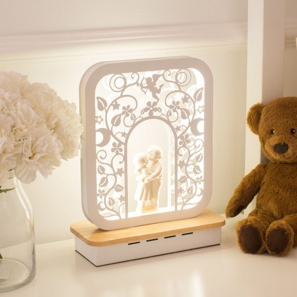 Настольная светодиодная лампа Home Light Астерия MMD-LED F034-1-14W 4000K белый