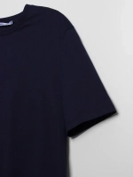 Футболка мужская летняя повседневная однотонная хлопок