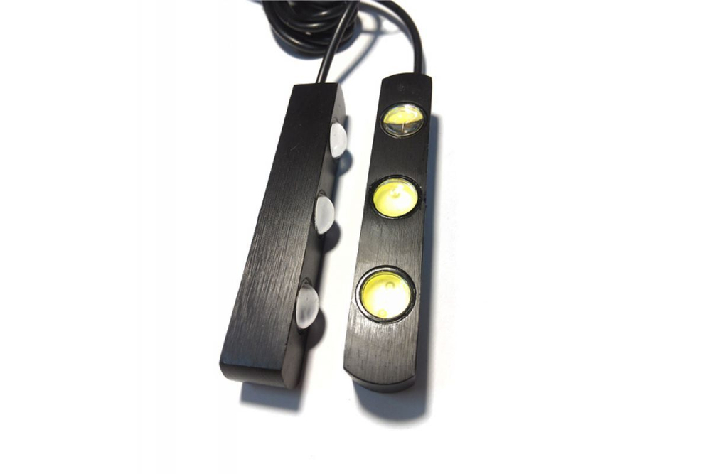 ДХО + стробоскоп (2х3 LED) с Пультом ДУ