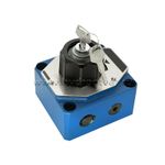 2FRM10-2X/10L - Регулятор расхода Ду10 для монтажа на плиту, номинальный расход 10 л/мин, регулировка компенсатора - нет