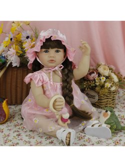 Кукла Реборн виниловая LifeReborn 55см (LR-033)