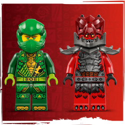 Конструктор LEGO Ninjago 71828 Гоночный автомобиль Ллойда с механизмом pull-back — фото 12