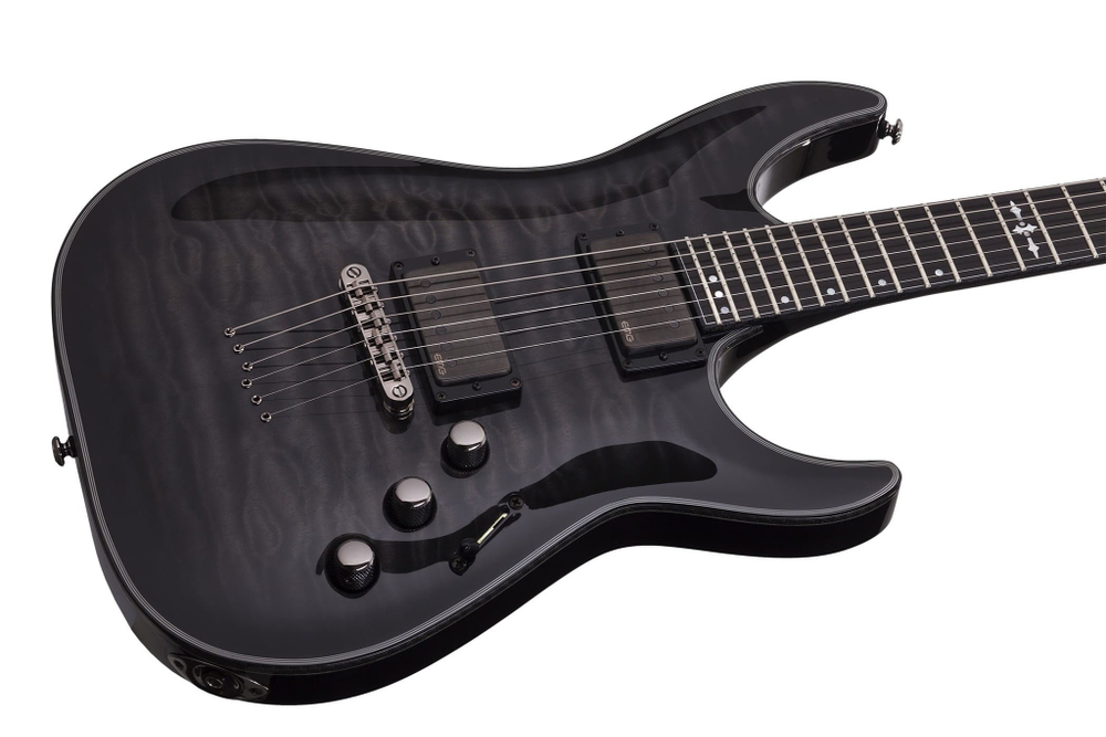 Schecter HELLRAISER HYBRID C-1 TRANS BLACK BURST