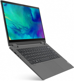 Ноутбук Lenovo IdeaPad 5 Flex 14ITL05 [82HS00K8RU] Light Teal 14" FHD Pen 7505/8Gb/256Gb SSD/W10