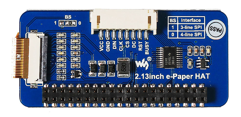 2.13inch e-Paper HAT (B)