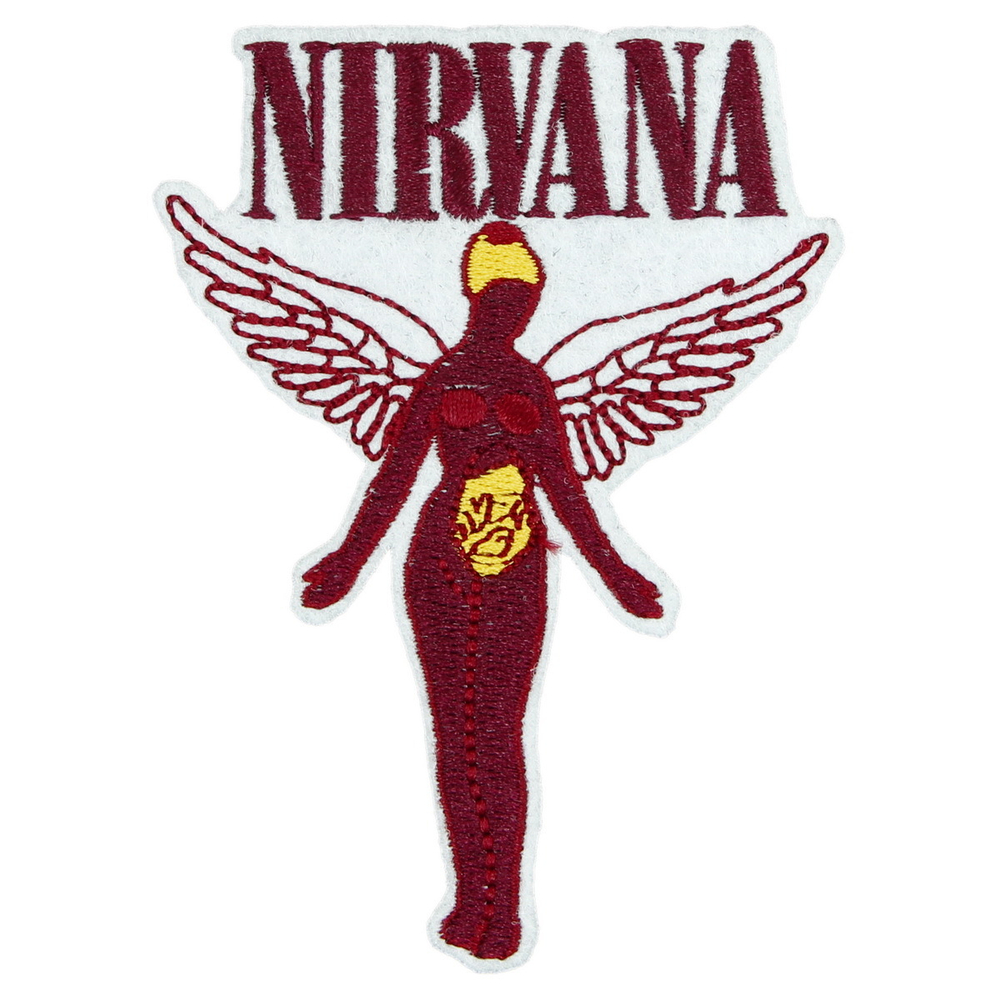 Нашивка с вышивкой группы Nirvana
