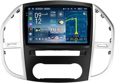 Магнитола для Mercedes-Benz Vito W447 2014+ - Teyes CC4-PRO монитор 10.36" 2K QLED на Android 13, Snapdragon 778G, AI, CarPlay, DSP, 4G SIM-слот