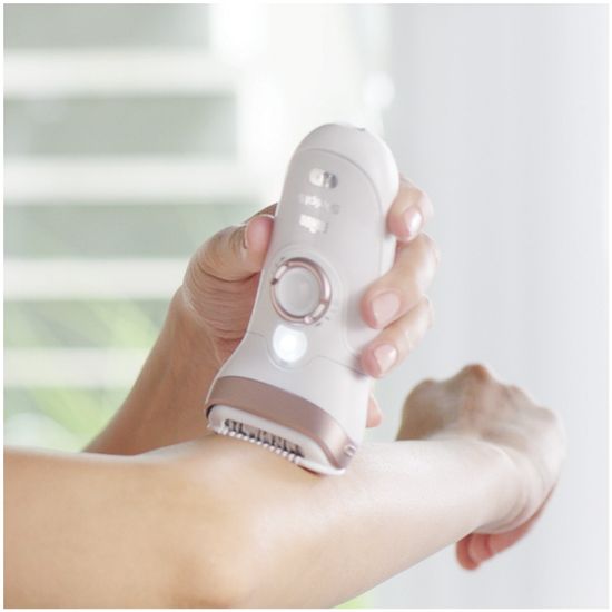 Эпилятор Braun 9-700 Silk-epil SensoSmart, фиолетовый