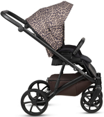 Детская коляска Tutis Viva 6 Plus Wild Elegance 3 в 1 с автокреслом Elo Lux EduSky Black Wild Mocca