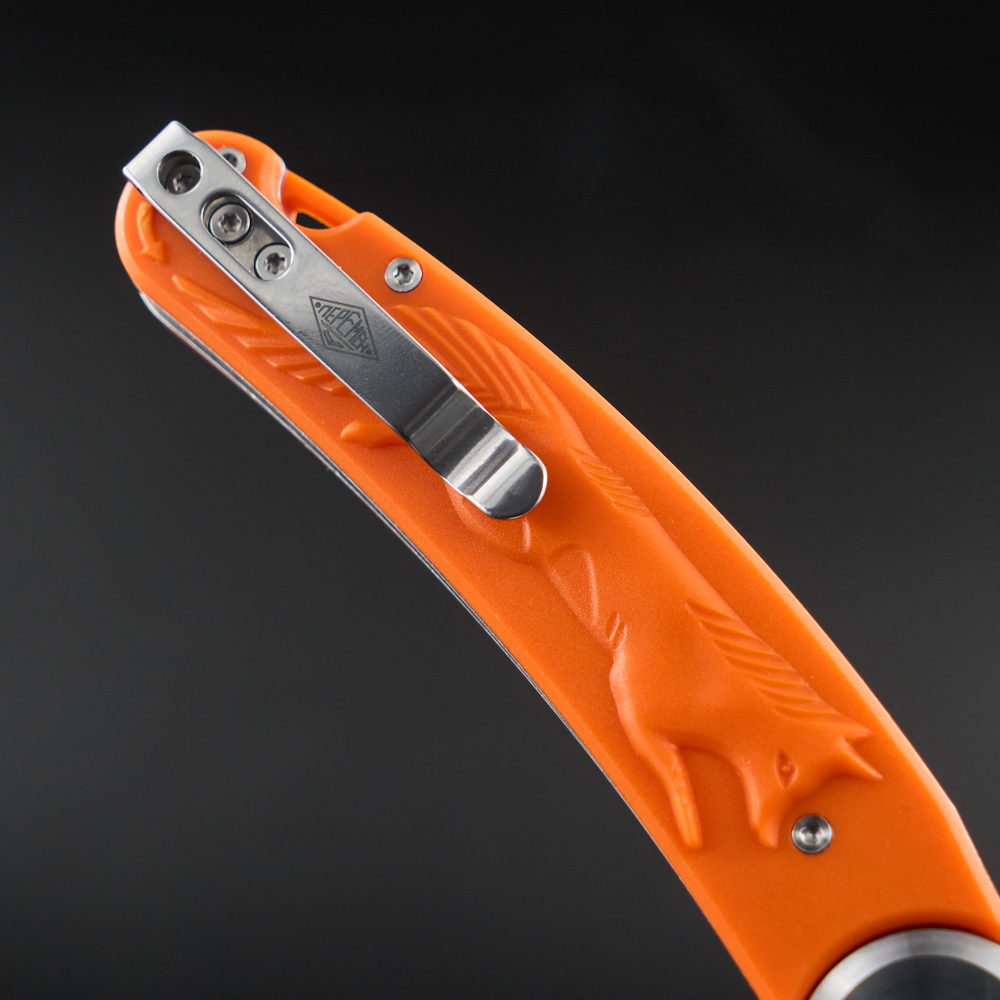 Нож складной Перемен Лисичка Оранжевая