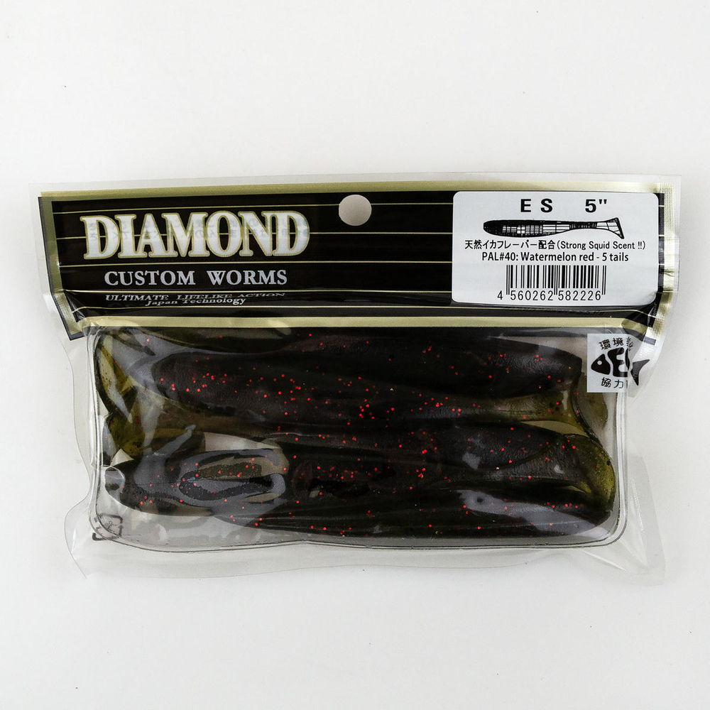 Силиконовая приманка DIAMOND ES 5" (5шт/уп)
