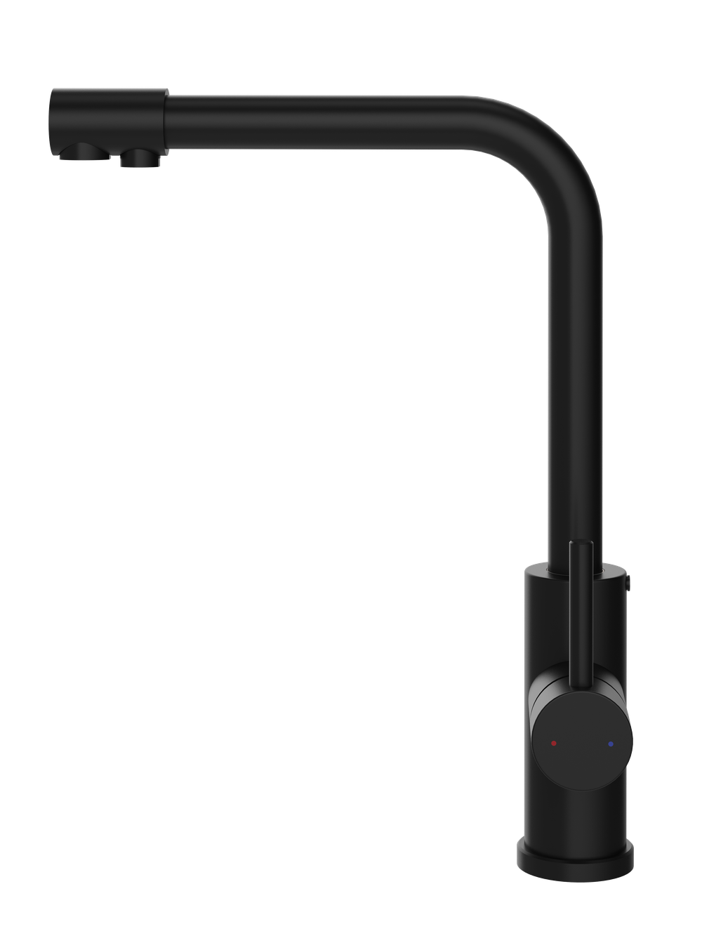 Смеситель для кухни Domaci Ливорно D8672MB матовый черный