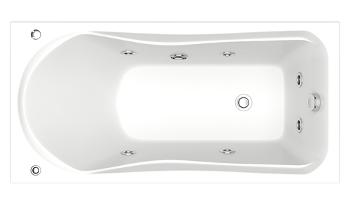 Гидромассажная ванна Bas Бриз 150х75