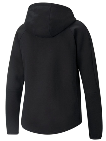 Женская теннисная куртка Puma Evostripe Full Zip Hoodie - black