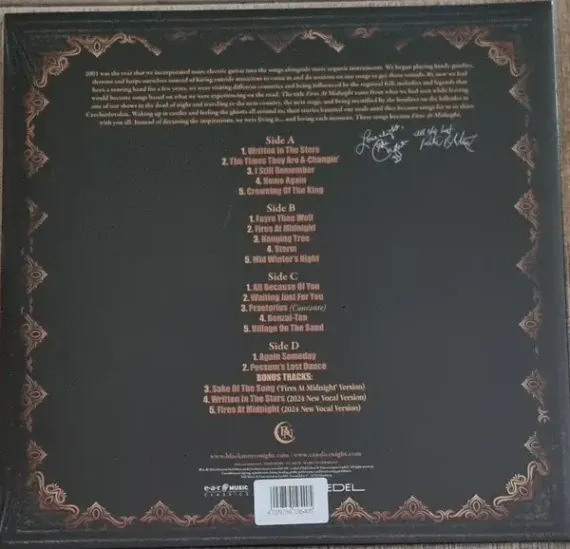 Blackmore&#39;s Night – Fires At Midnight 2LP